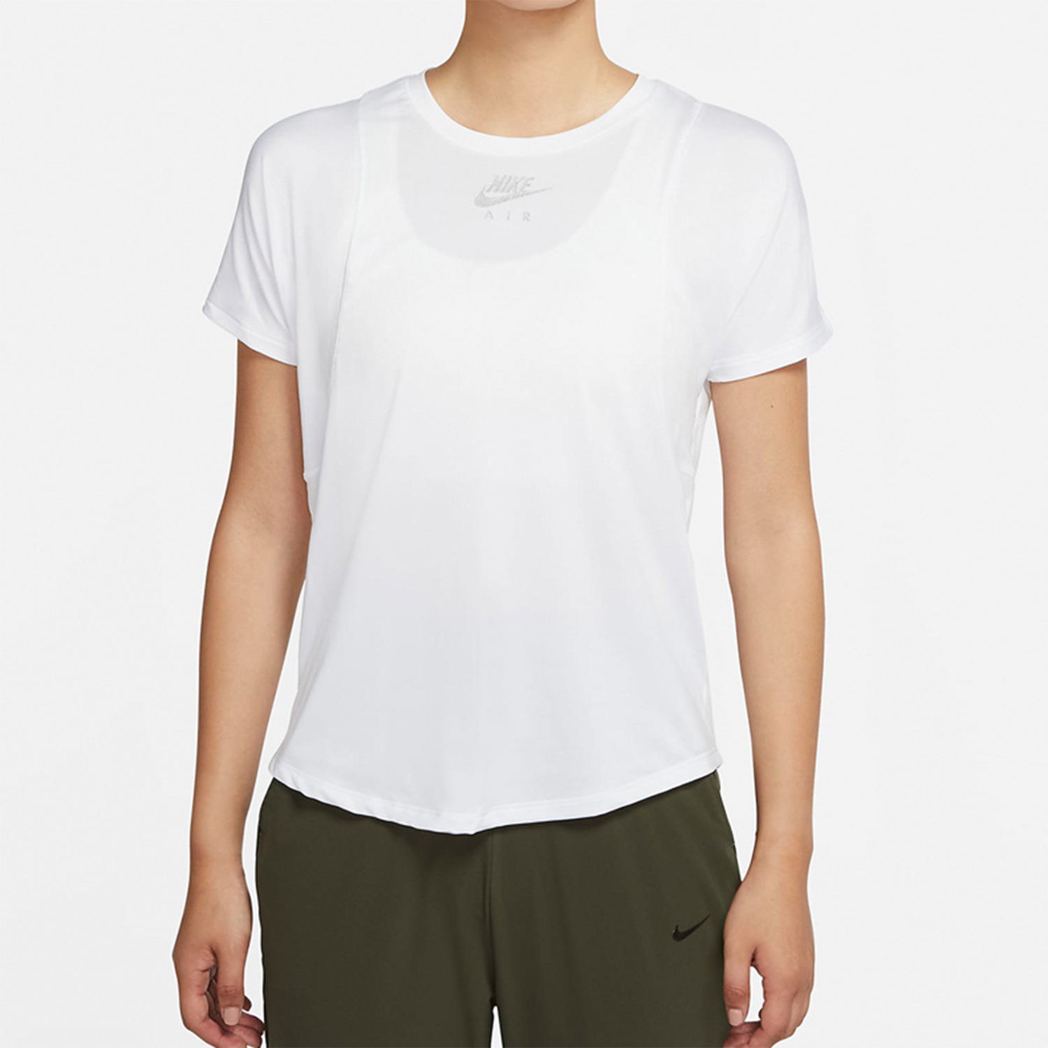 Nike/耐克正品秋季新款女子舒适休闲训练运动短袖T恤CU3330