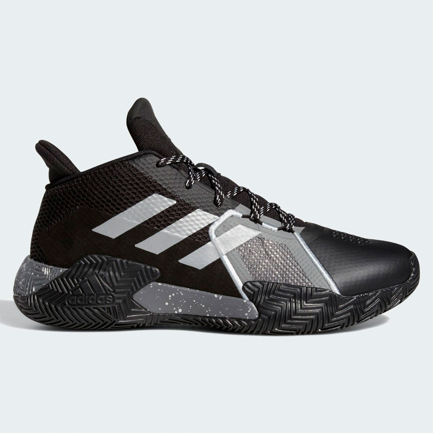 Adidas/阿迪达斯正品时尚男子时尚潮流运动中帮篮球鞋 FZ1455