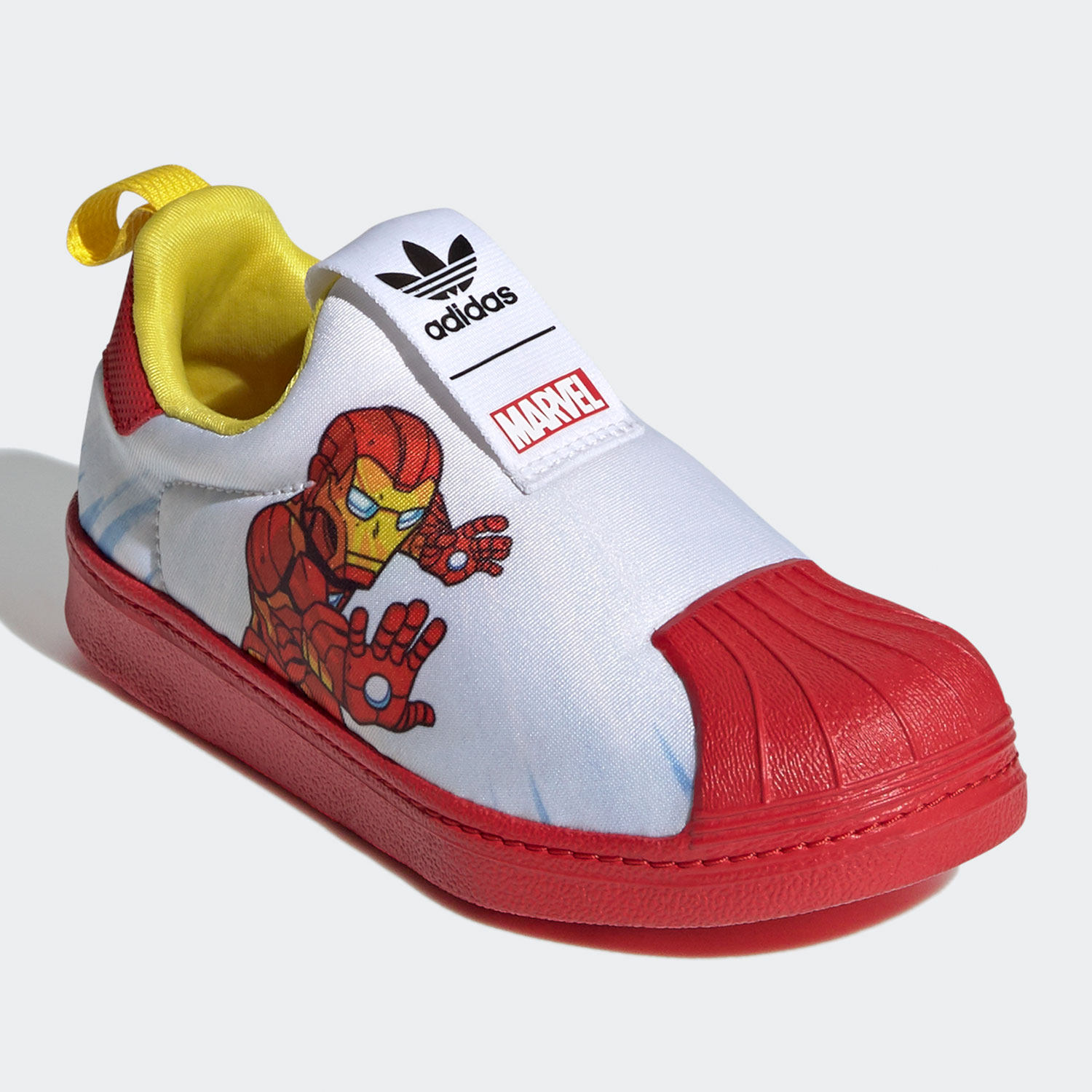 Adidas/阿迪达斯正品三叶草 钢铁侠贝壳头儿童休闲运动鞋 FX4880,童鞋/婴儿鞋/亲子鞋,运动鞋,淘宝优惠券,粉丝福利购,淘宝优惠卷