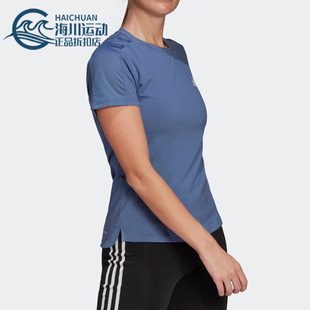 T恤 Adidas 潮流运动圆领短袖 休闲女子时尚 GL4003 阿迪达斯正品
