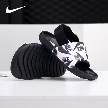 Nike/耐克正品夏新款KAWA SLIDE SE JDI BT 婴童凉拖鞋CW3360