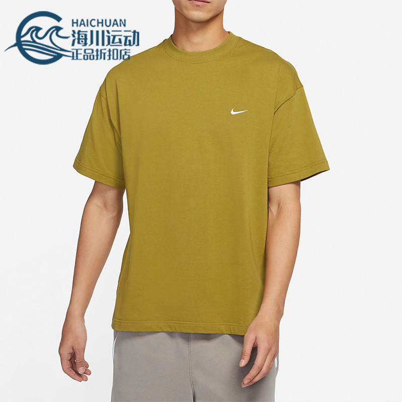 Nike/耐克正品夏季圆领男子透气运动休闲短袖T恤 DA0321-318