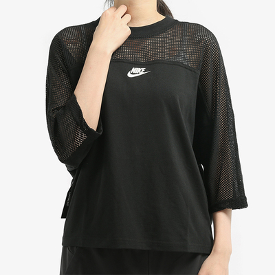 Nike/耐克正品新款女子AS W NSW CREW MESH 短袖T恤 AR2324