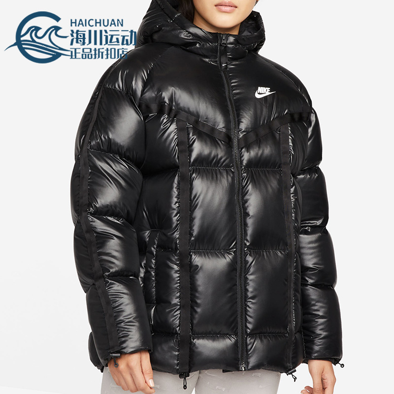 Nike/耐克正品秋冬款女子透气运动休闲保暖防水羽绒服 DD4653-010