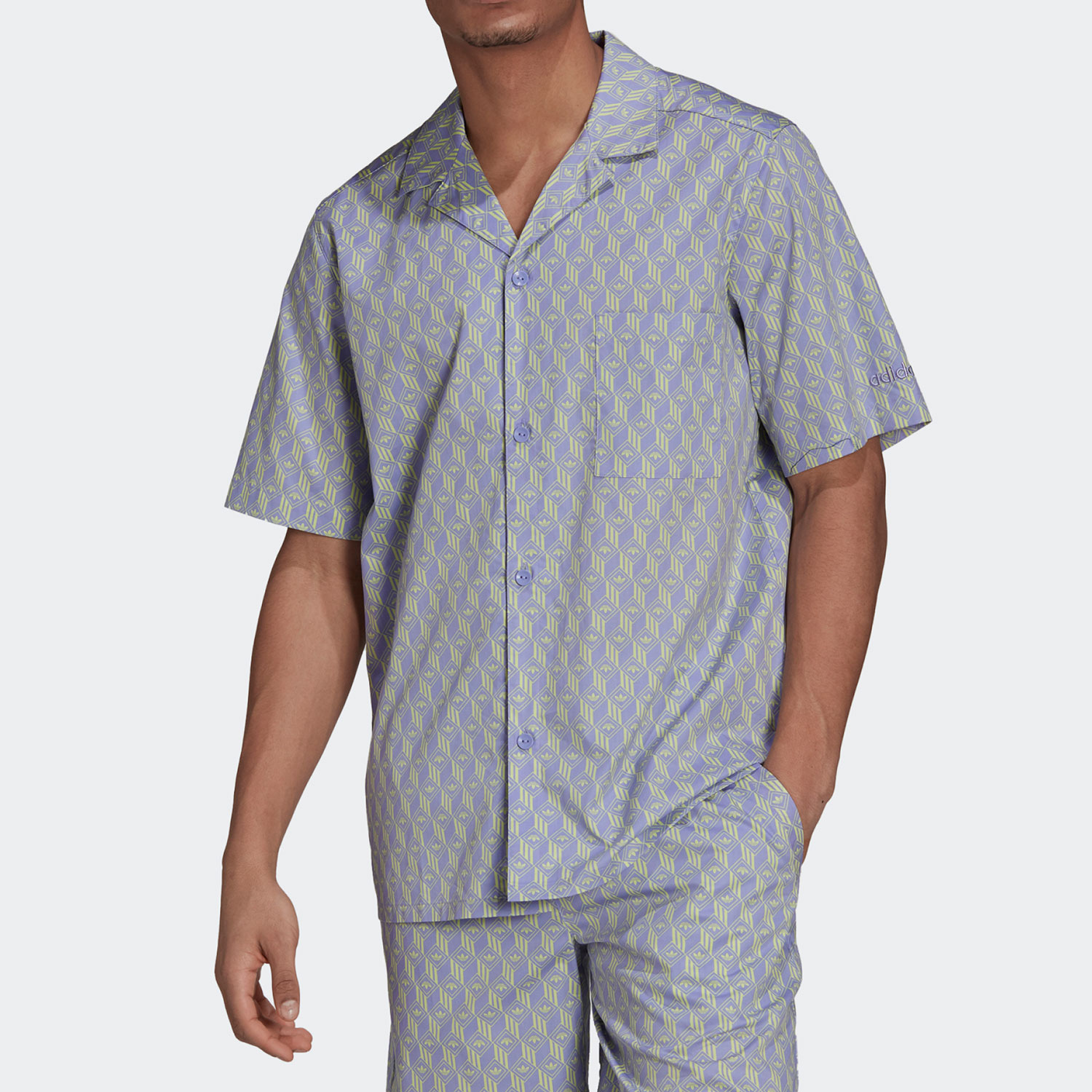 Adidas/阿迪达斯正品男子夏季短袖休闲运动T恤衬衫 HB1830