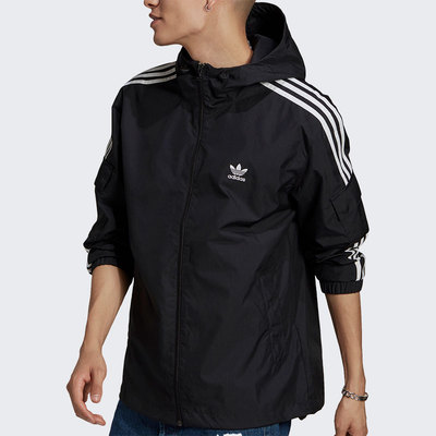 阿迪达斯三叶草男子运动休闲外套