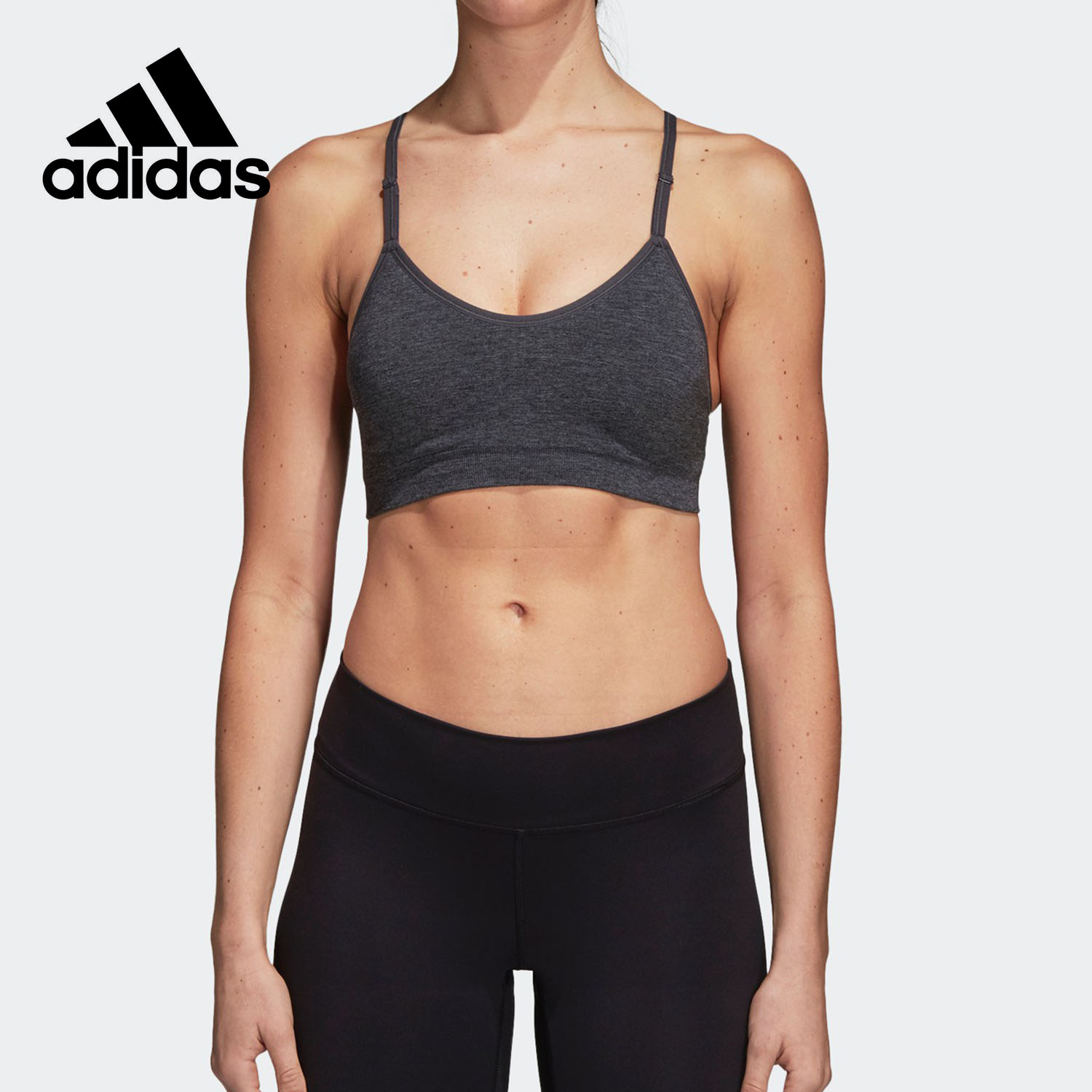 阿迪达斯女子正品运动内衣清仓特价CZ8040