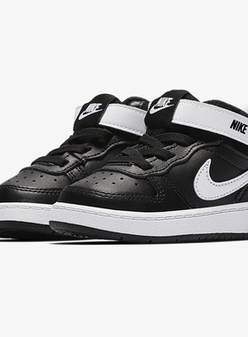 Nike/耐克正品 春季新款高帮舒适婴童魔术贴休闲板鞋 CD7784