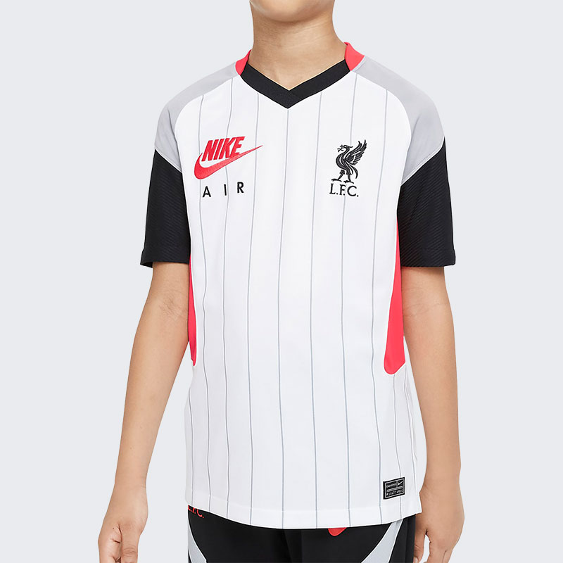 Nike/耐克正品利物浦球迷版 Air Max 大童足球球衣短袖T恤CZ3411