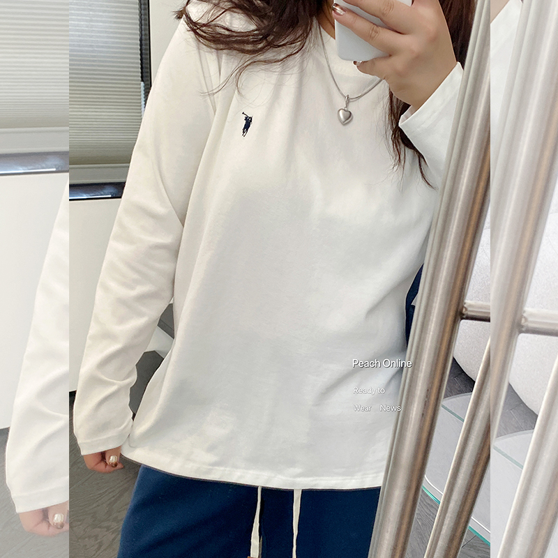 胖mm加绒正肩显瘦磨毛长袖秋冬女