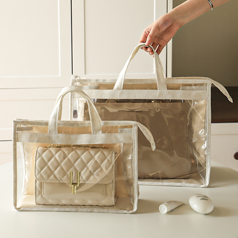 透明手提袋包包防尘防霉收纳袋