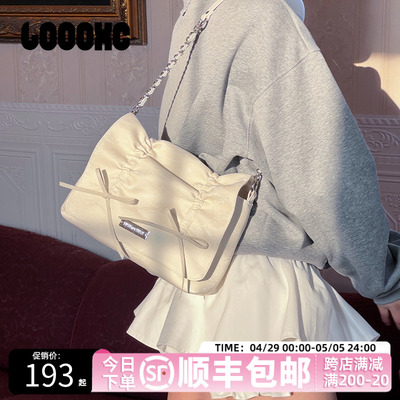 路小船芭蕾风蝴蝶结信封包