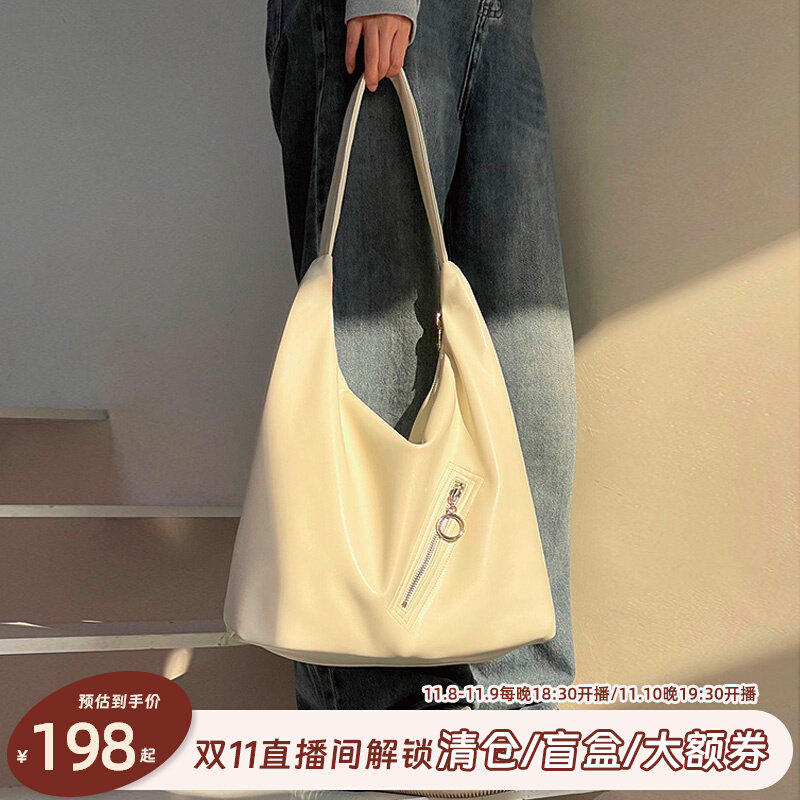路小船原创y2k辣妹大容量软皮上课包高级感百搭托特包通勤电脑包怎么看?