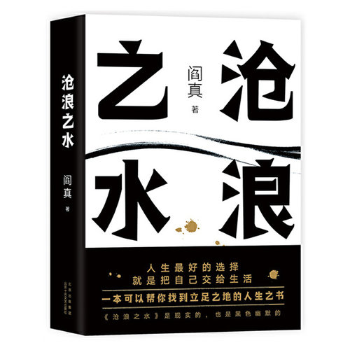 【当当网同款 正版书籍】沧浪之水 阎真著 经典官场小说现当代小说 活着之上短篇长篇小说官场职场畅销书籍排行榜茅盾文学奖提名
