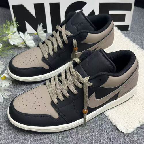 【定制球鞋】Jordan Air Jordan 1 美拉德潮流百搭低帮复古篮球鞋