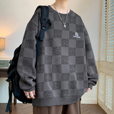 大码春季卫衣休闲时尚卡通圆领，男装卫衣，星座208-1