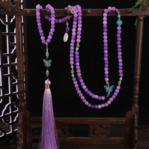 新中式汉服璎珞项链背云流苏项圈复古百搭古风旗袍马面裙项链配饰