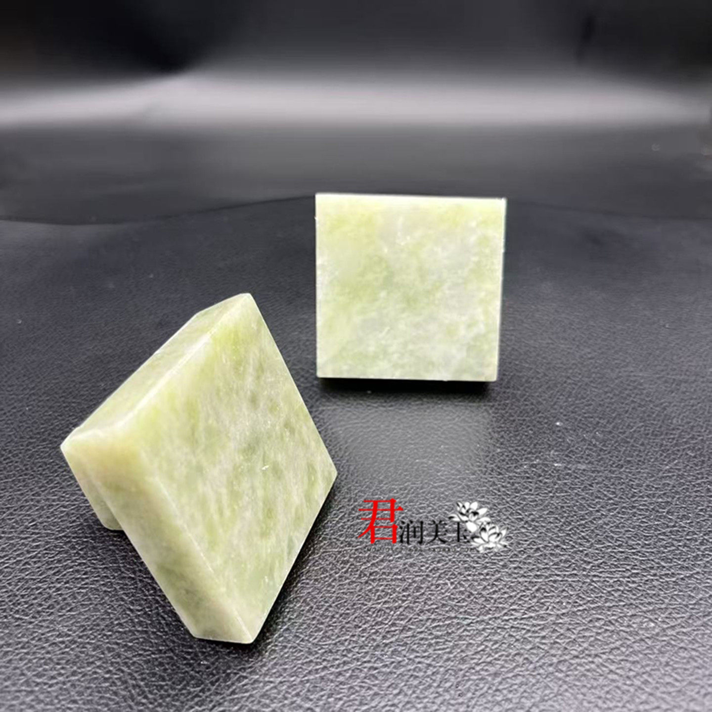 岫玉印章带柄方玉章仿古雕刻道系手章玉石印章篆刻男女款私人玉章