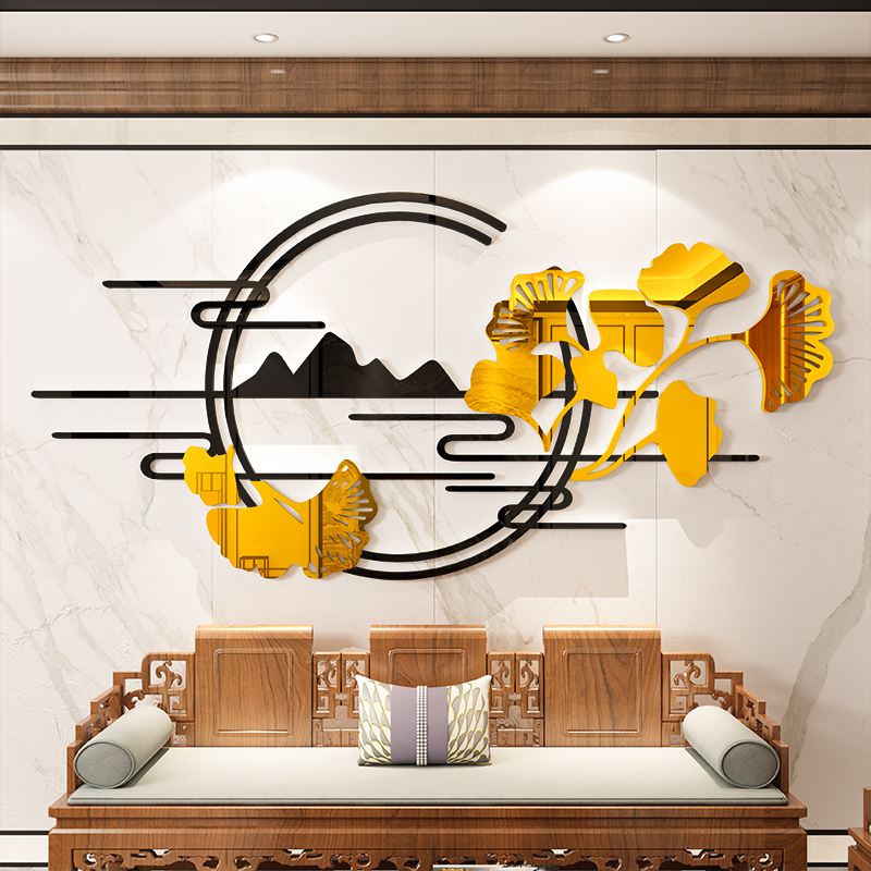 电视3d立体客厅沙发卧室床头贴纸