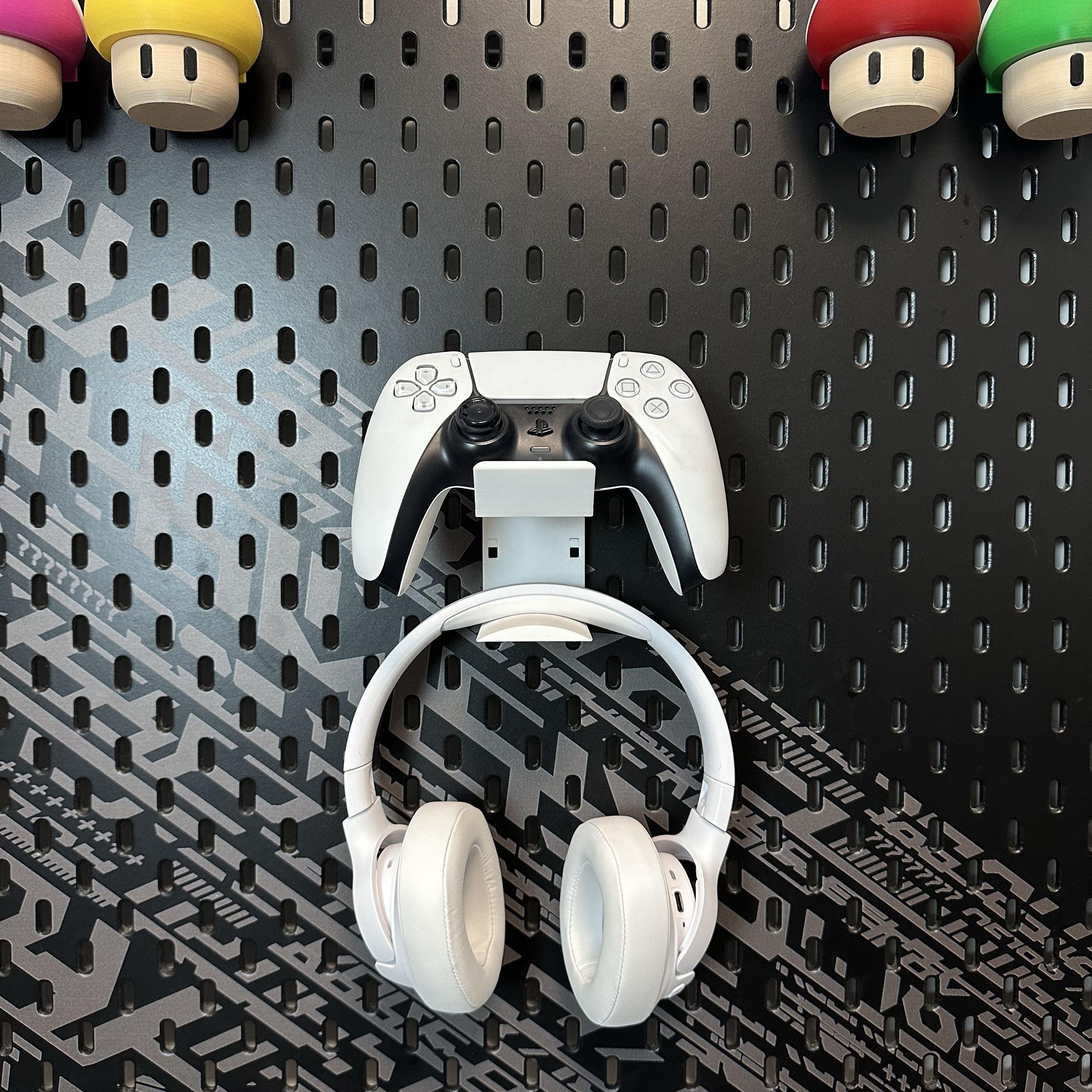 宜家SKADIS 斯考迪斯 宜家洞洞板配件 游戏手柄耳机两用通用支架