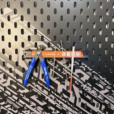 适用宜家SKADIS 斯考迪斯 宜家洞洞板配件 多功能磁吸条