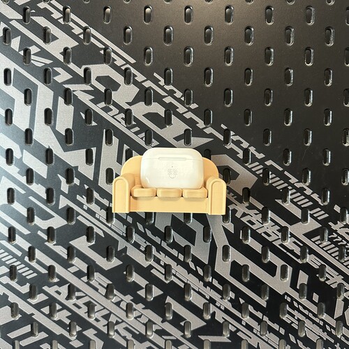 适用宜家 SKADIS斯考迪斯 宜家洞洞板配件 AirPods等无线耳机沙发