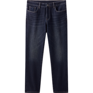 【三防科技】骆驼男装牛仔裤男士新款夏天弹力宽松直筒休闲长裤子