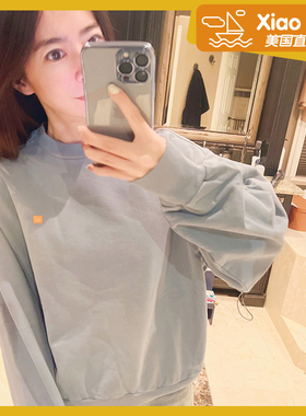 美国直邮Ance Studios圆领运动衫卫衣小众轻奢加厚卫衣秋冬时尚