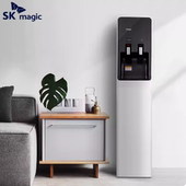 冷热茶吧机8200F 管线家用直饮水机立式 Magic 美吉韩国进口即热式