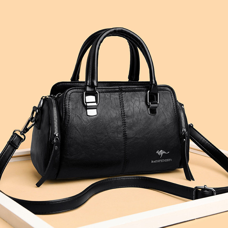 复古软皮波士顿小包包女2020新款手提单肩斜挎大气简约百搭休闲潮