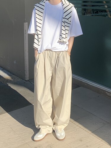 一衬YICHEN直筒裤日韩垂感休闲裤