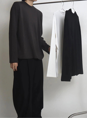 一衬YICHEN  【里里d同款】秋冬舒适长袖打底衫亲肤弹性内搭上衣