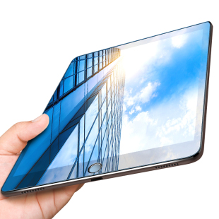 ipad2018钢化膜2017新款苹果Air2防抗蓝光护眼pro9.7英寸A1822平板A1893电脑A1474全屏ipda保护ipad5/6贴膜