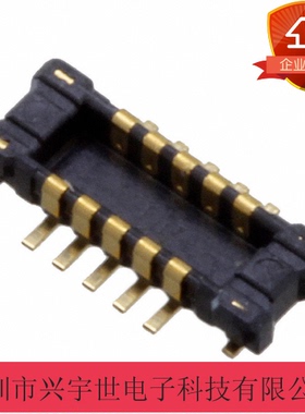 松下连接器AXE618124 18PIN 公座0.4mm 板对板内联插件 高度0.8mm