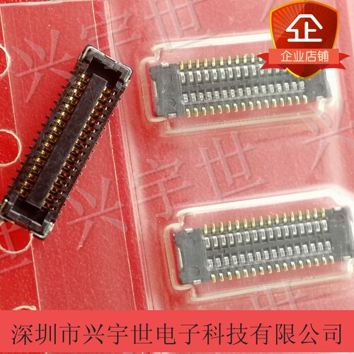 OK-10F032-04 10f032 原装板对板亚奇连接器 32pin母座0.4mm内联