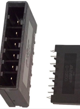 1-316133-2 6pin单排直针5.08mm间距D3200连接器插座现货