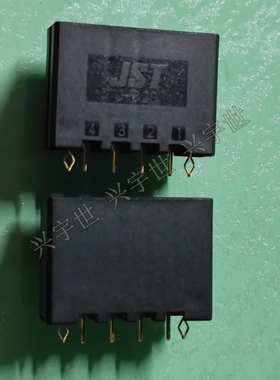 B04B-F32SK-GGYR 5.08MM间距4pin单排立式JST原装连接器插座现货