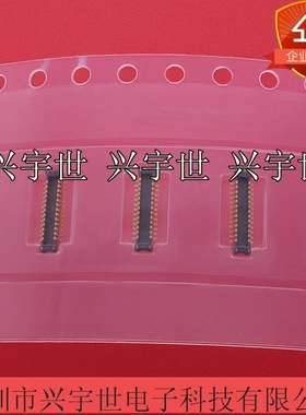 松下连接器AXE626124 26PIN 公座0.4mm 板对板内联插件 高度0.8mm