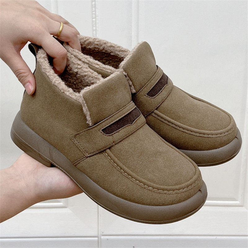 冬季加绒棉鞋加厚高帮雪地靴毛毛鞋百搭洋气老北京布鞋妈妈鞋平底,女鞋,棉鞋,淘宝优惠券,粉丝福利购,淘宝优惠卷