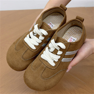轻便学生鞋 德训鞋 韩系透气舒适老北京布鞋 女百搭单鞋 运动休闲时尚