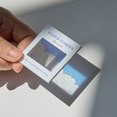 星河入梦反转透光胶片书签ins治愈风景学生DIY装 饰卡片挂件钥匙扣