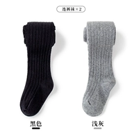 12-25 ℃ пружина и осенние колготки-черные+светло-серый [2 части установки]