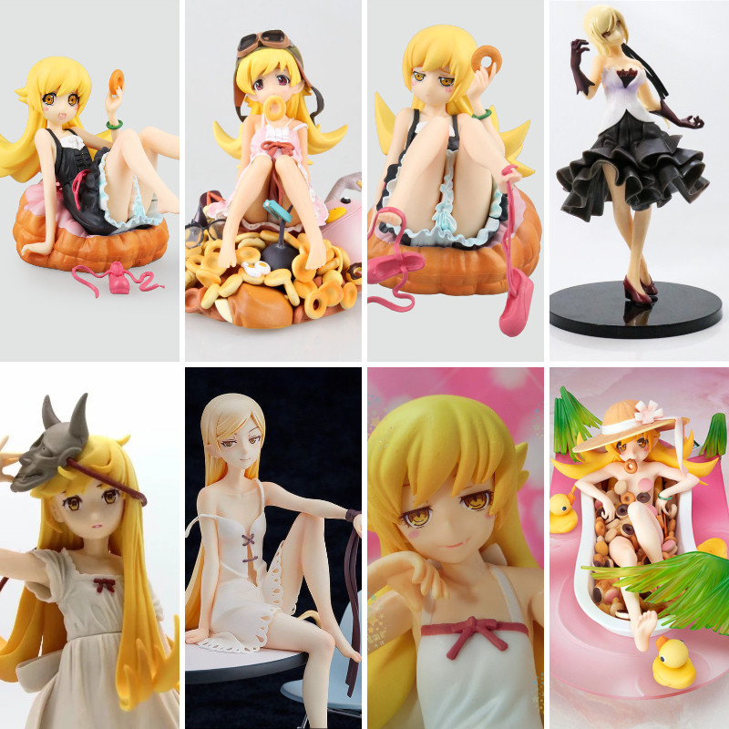 化物语系列 忍野忍 甜甜圈 小忍 黑色连衣裙 萌 可爱特典版手办