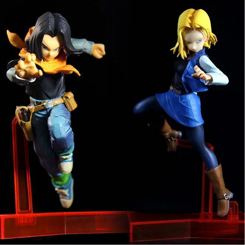 七龙珠世界 大会2 武道会 人造人17号 18号b赏 bwfc 模型盒装手办