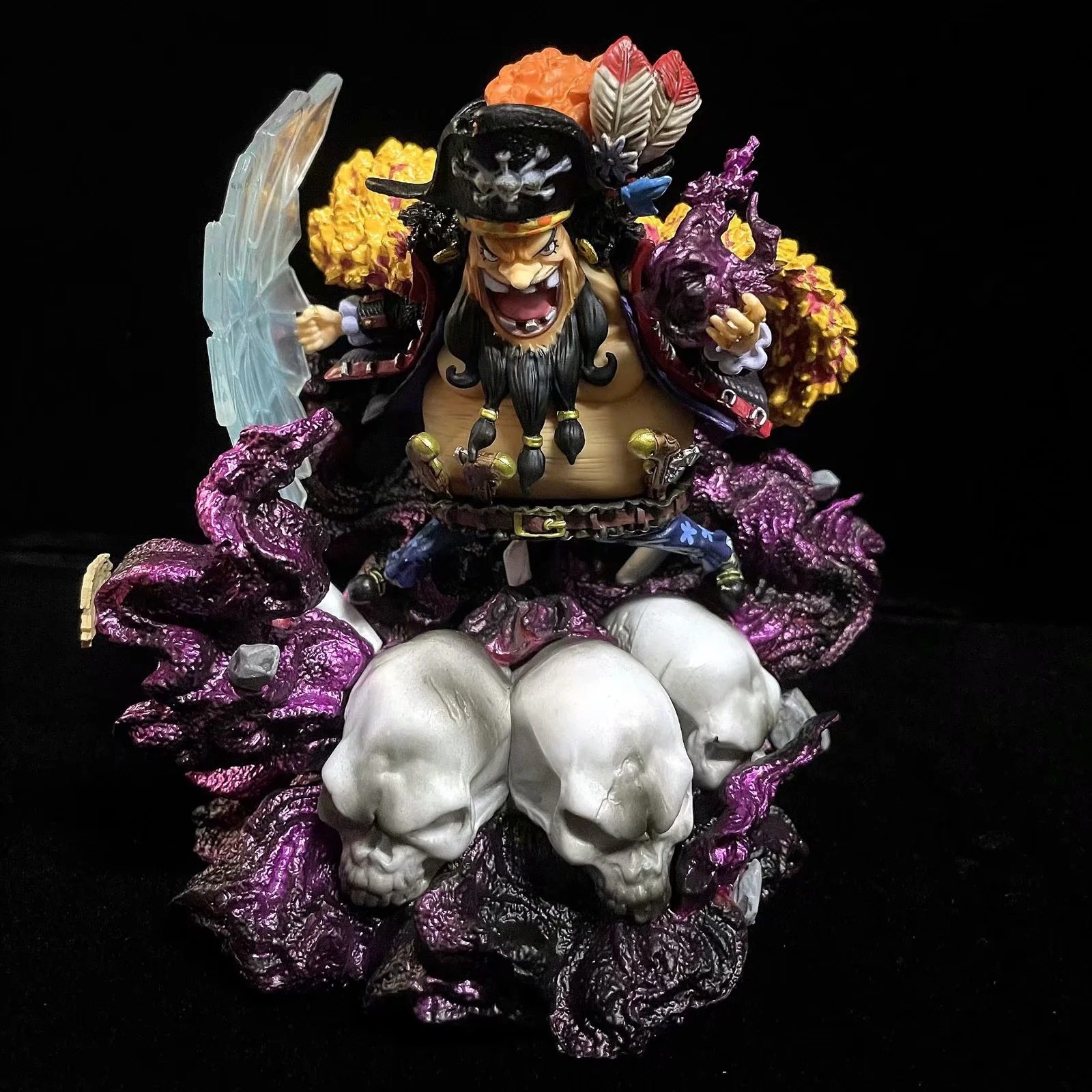 海贼王 g5 黑胡子 马歇尔 d 蒂奇 暗暗果实震震果实能力者 手办