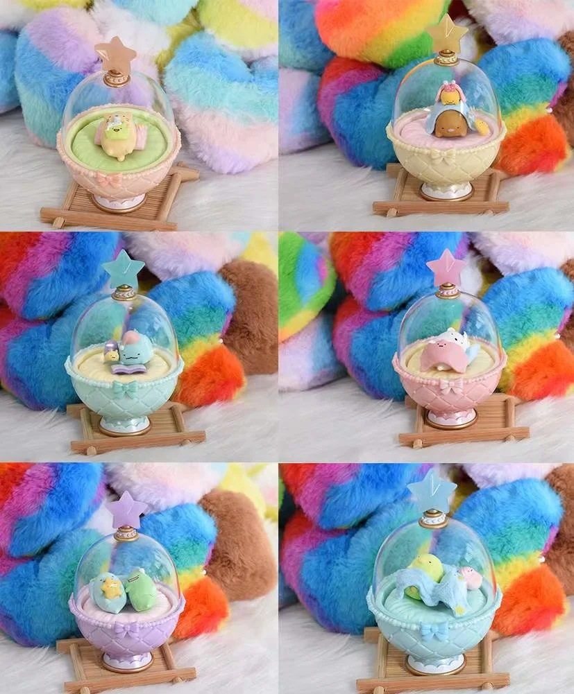 2021新款 6款 q版 睡眠 睡觉 角落生物 墙角生物 摆件 盒蛋公仔