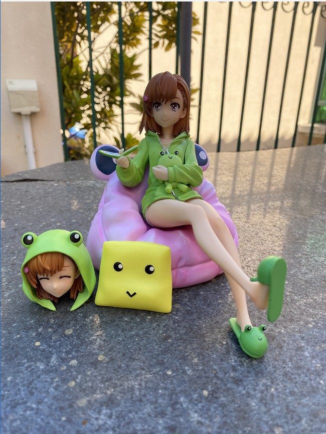 魔法禁书目录 炮姐 御坂美琴 能力 换头坐姿 美少女 盒装手办