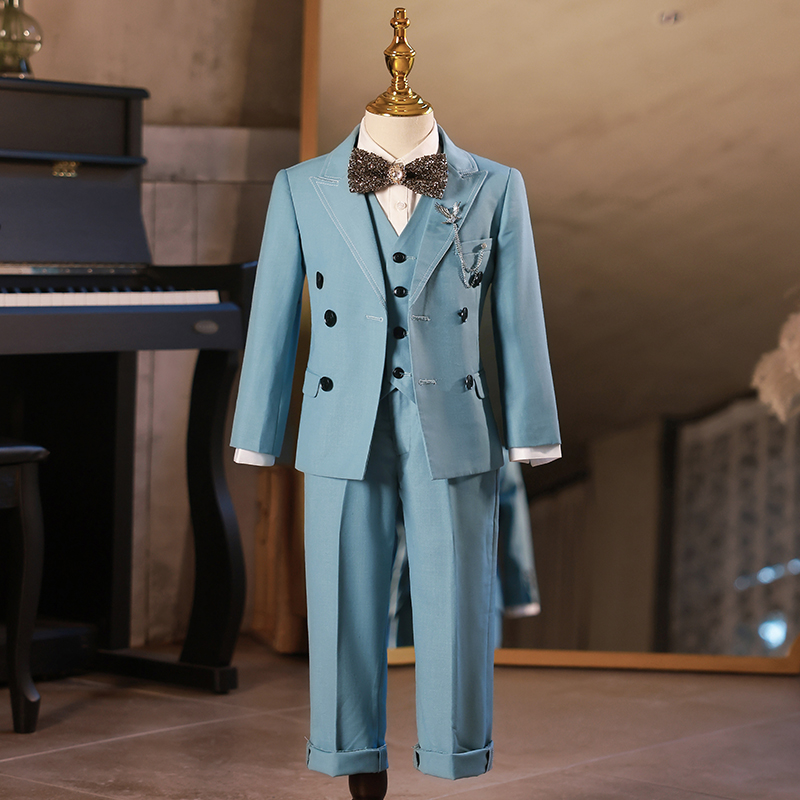 芭蒂熊男童西装套装秋冬新款