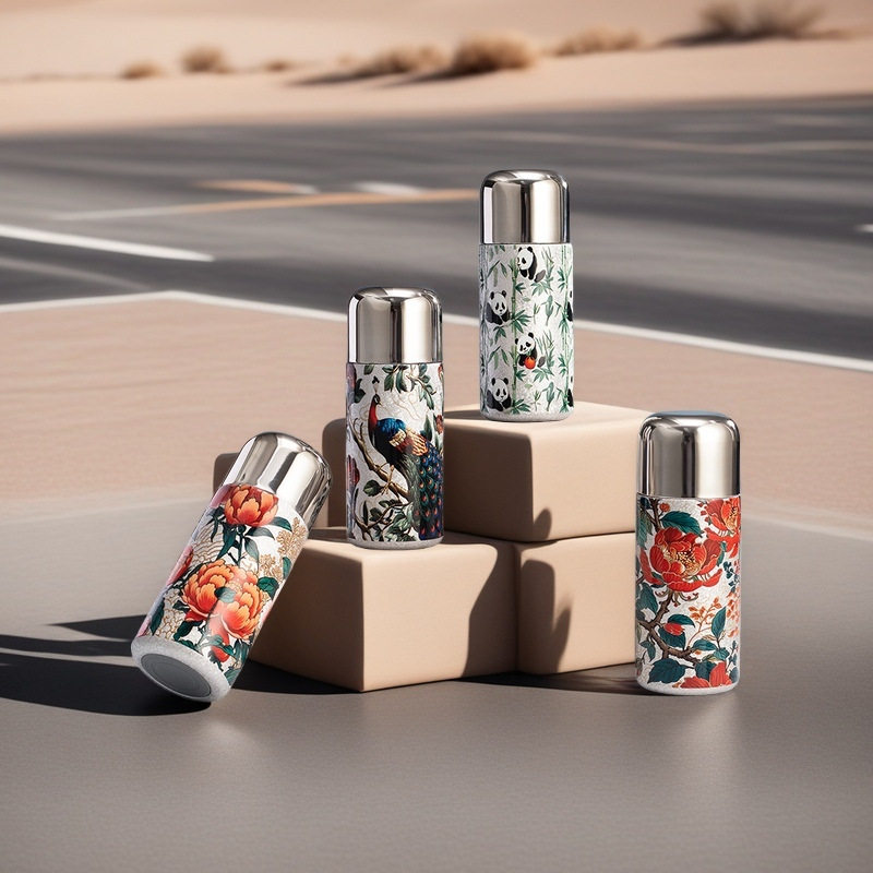 新款国潮覆钛杯高颜值保温杯上班便携轻奢水杯密封礼赠,餐饮具,保冷/保温杯,淘宝优惠券,粉丝福利购,淘宝优惠卷