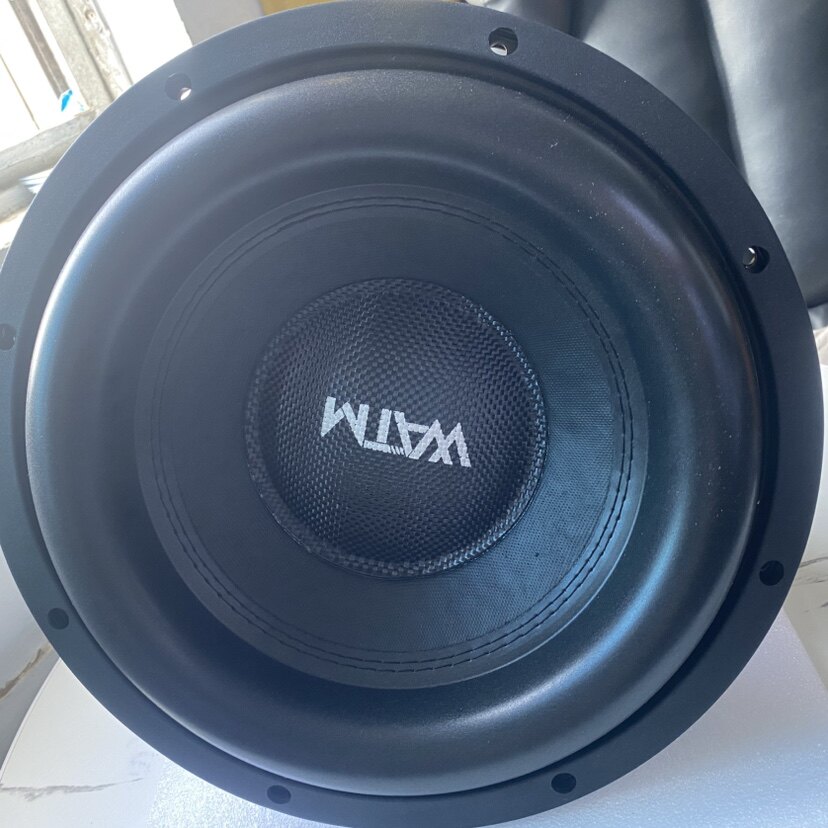 汽车音响改装纯低音喇叭重低音改装12寸车载无源低音炮双磁双音圈